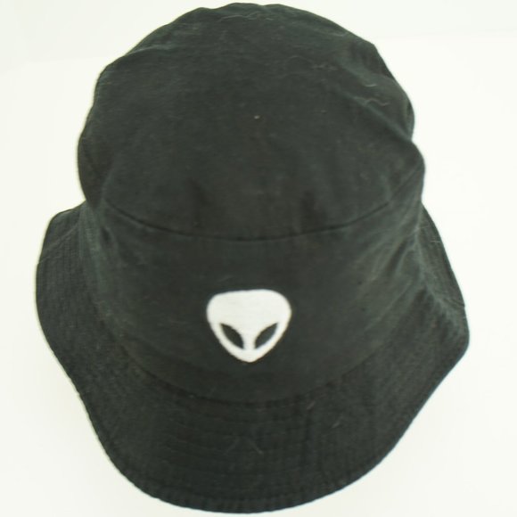 Alien Bucket Hat Cap Cotton Fishing Boonie Brim visor Sun Safari Summer Camping - Picture 3 of 5